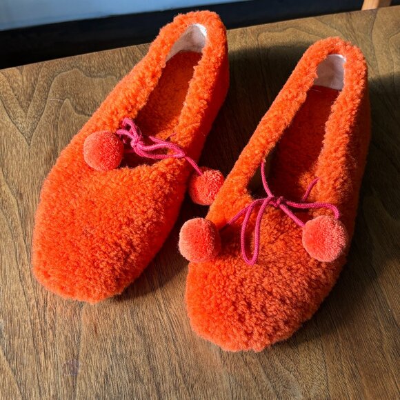 Sleeper Shearling Flats - Picture 1 of 5